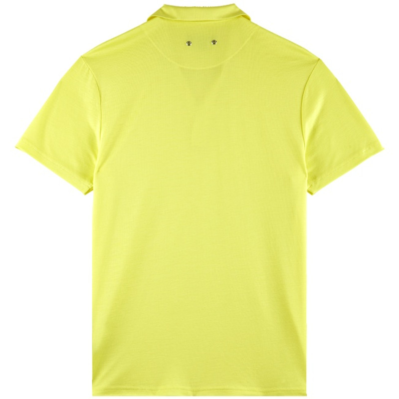 Vilebrequin Men Tencel Polo Shirt Solid outlook