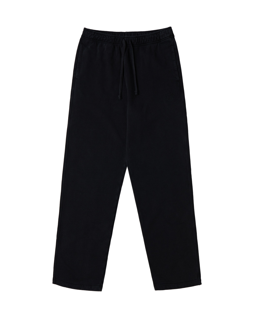 CHARCOAL GREY STRAIGHT LEG SWEATPANTS - 1