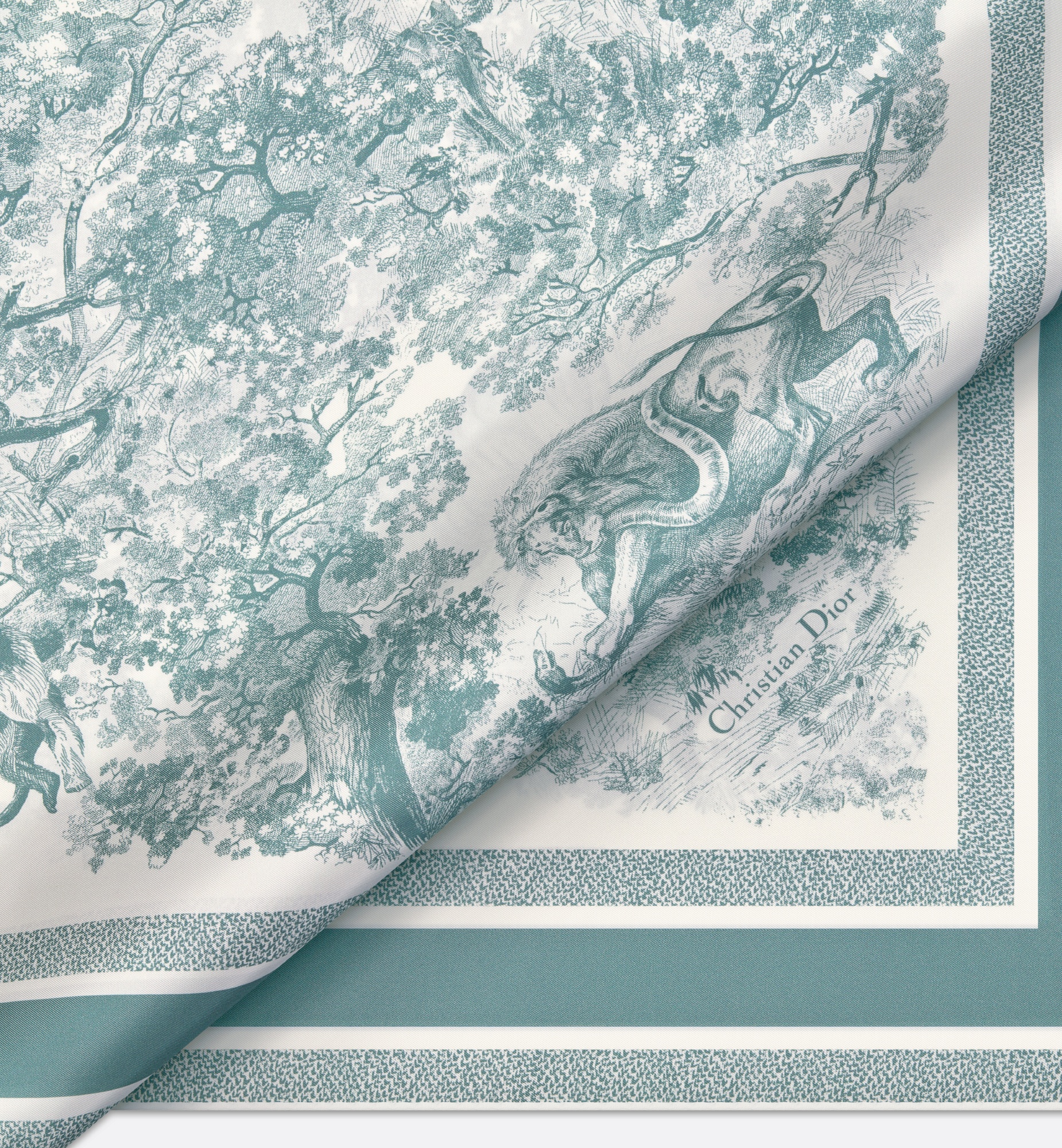 Dioriviera Toile de Jouy Sauvage Dior Silk Top - 6