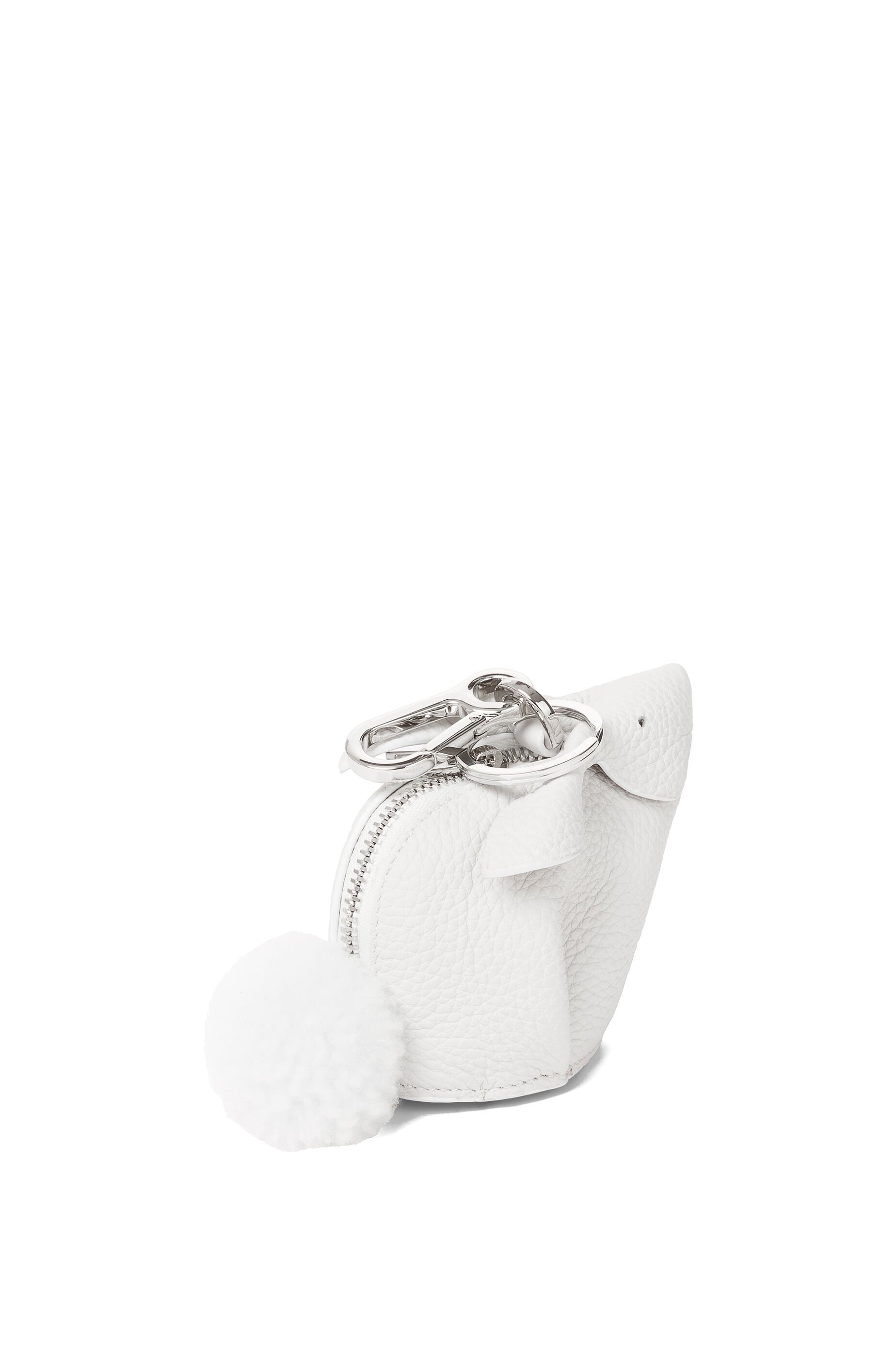 Bunny charm in soft grained calfskin - 2