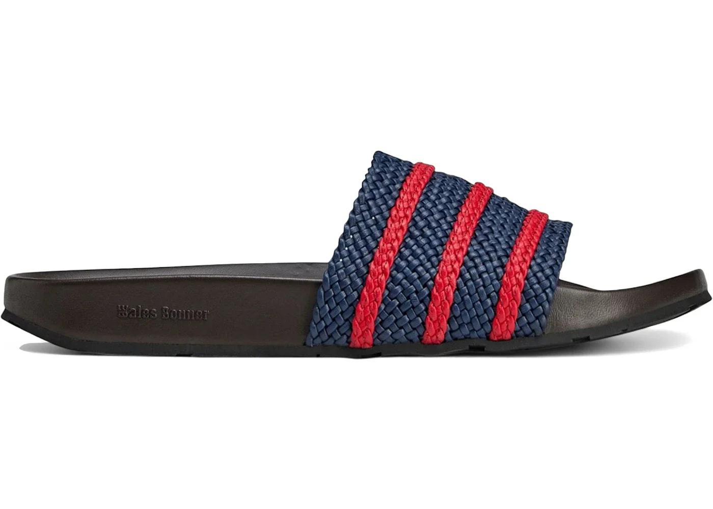 adidas Adilette Slides Wales Bonner Night Indigo Scarlet - 1