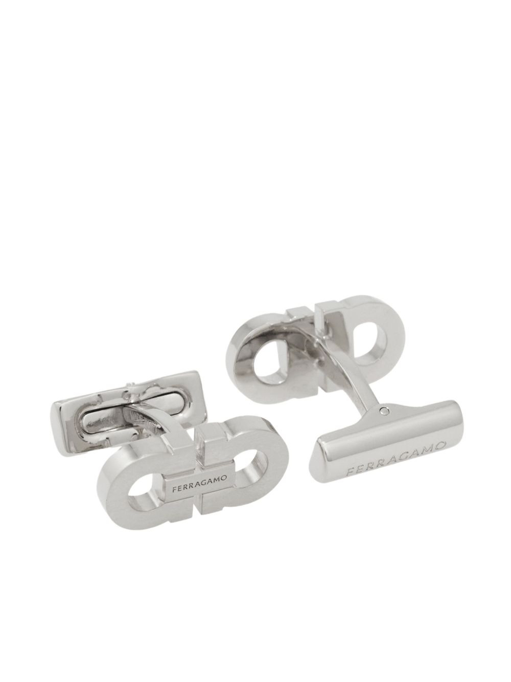 Double Gancini cufflinks - 2