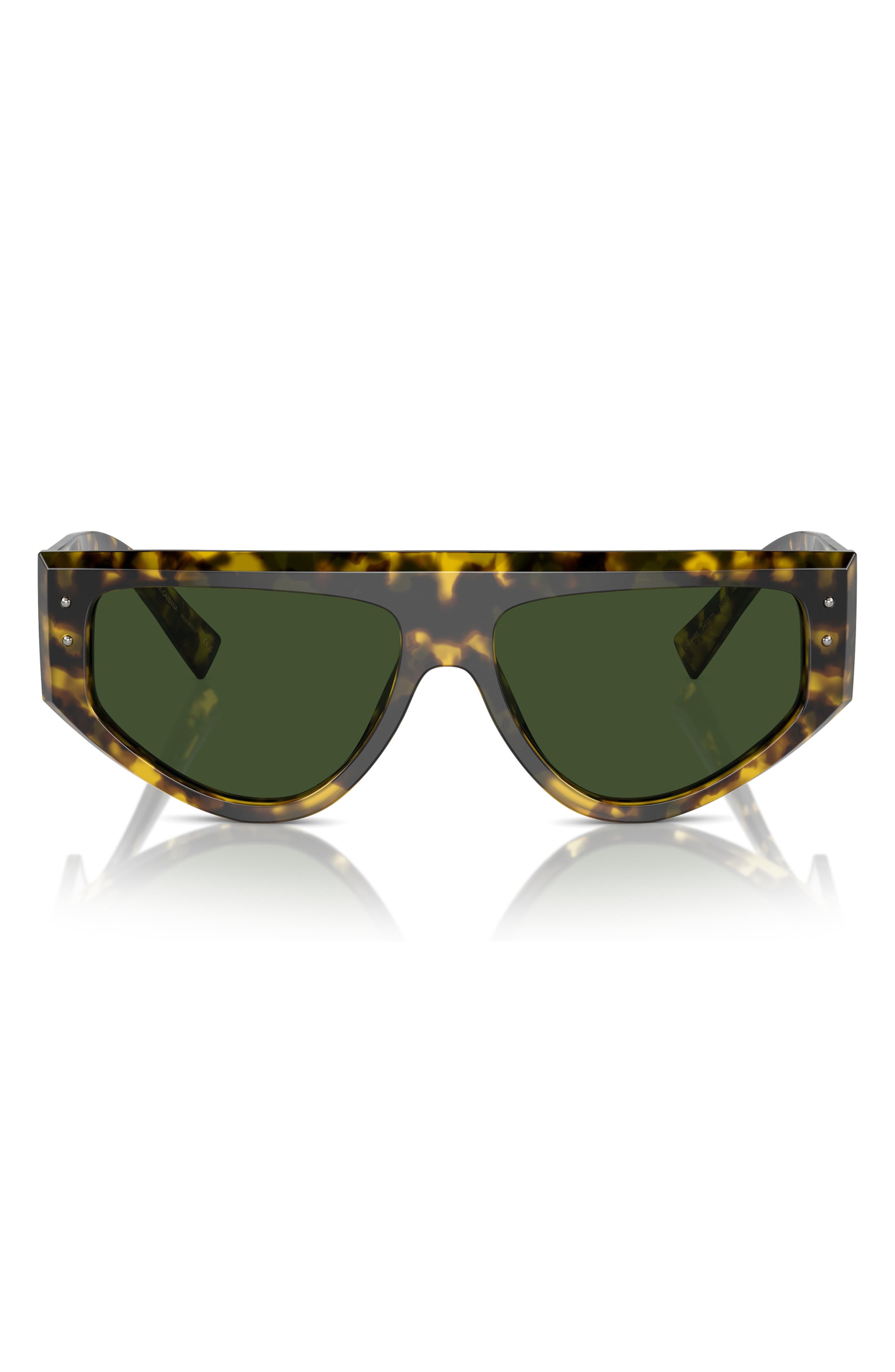 57mm Rectangular Sunglasses - 5