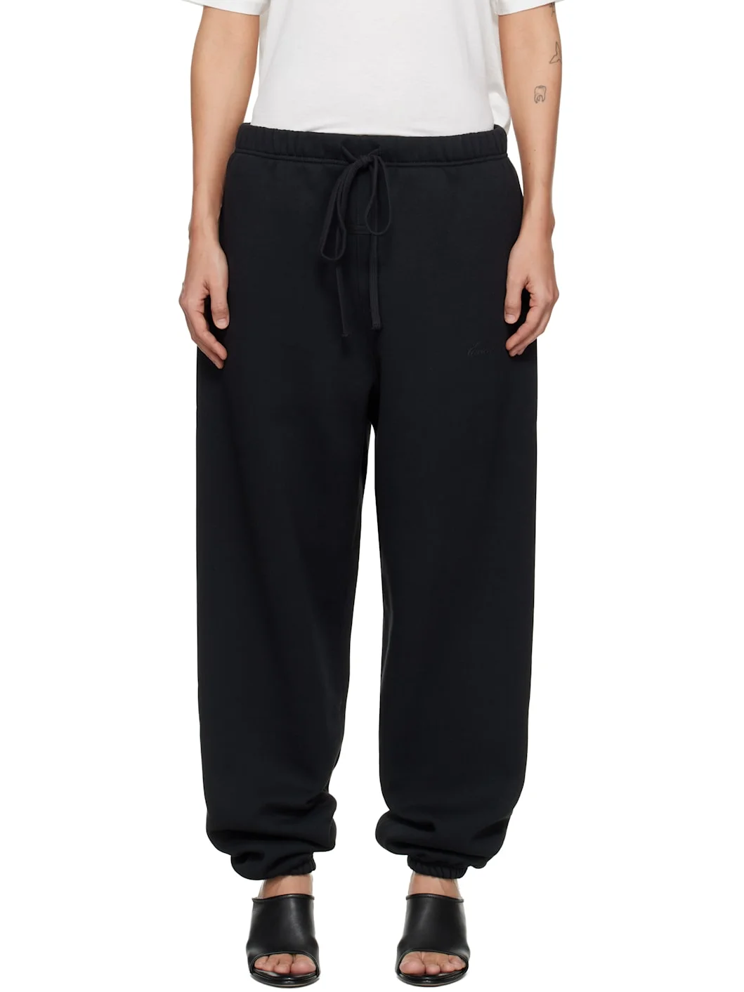 Black Classic Sweatpants - 1