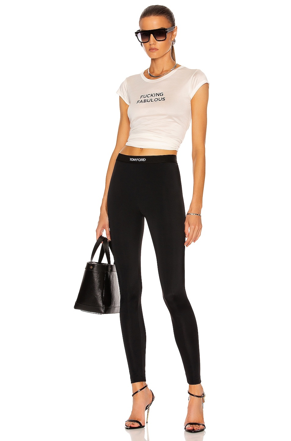 Logo Waist Legging - 4