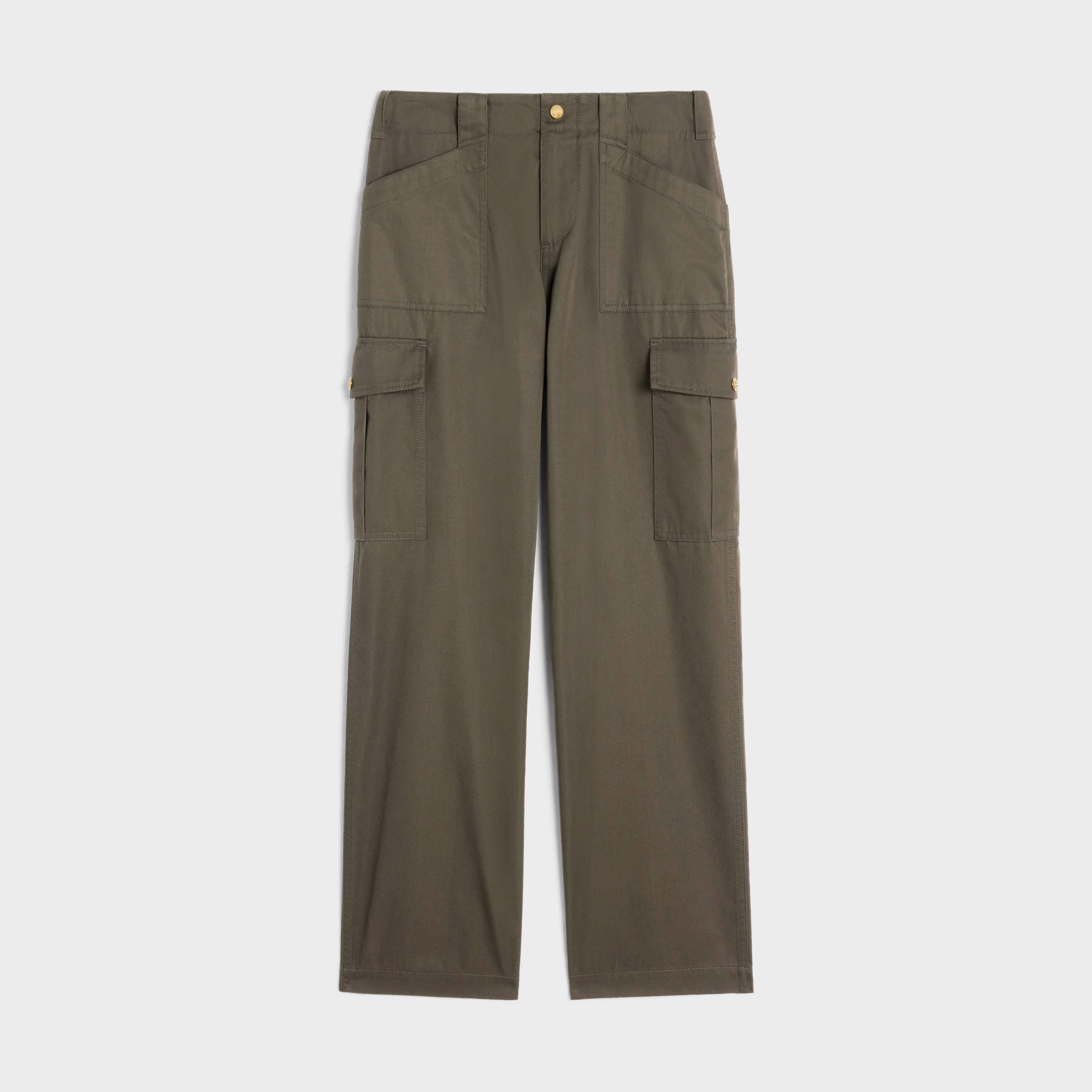 cargo pants in technical cotton - 1