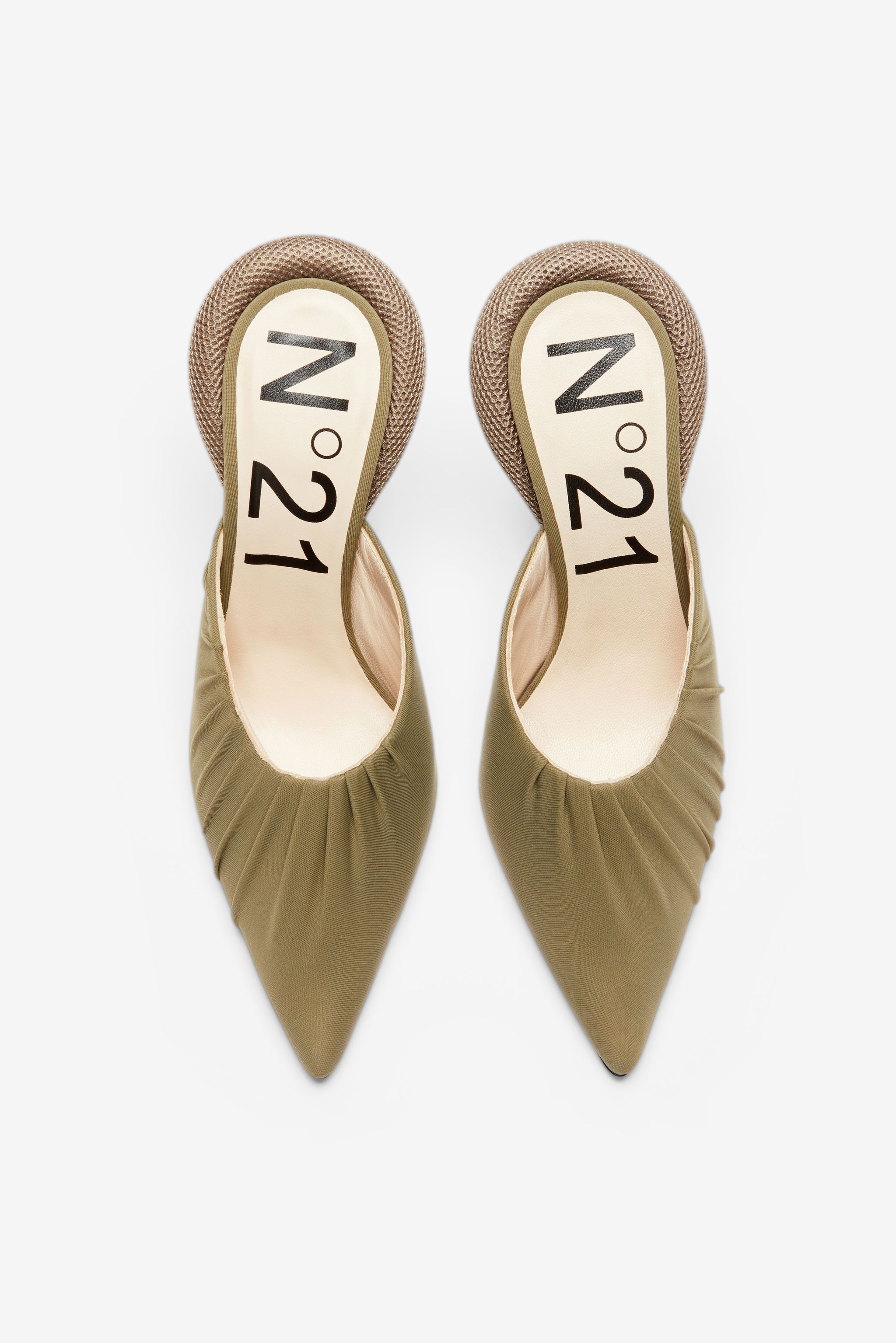 MESH-TRIMMED MULES - 2