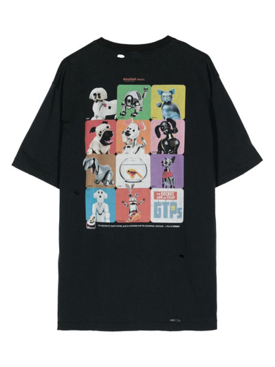 doublet x PZ Today graphic-print T-shirt outlook