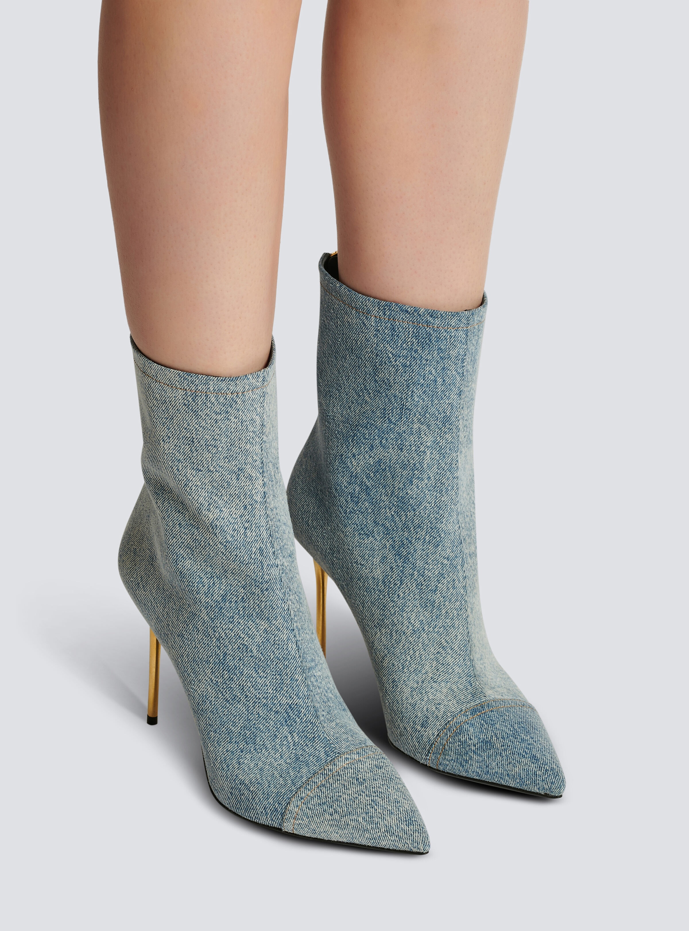 Skye denim ankle boots - 8