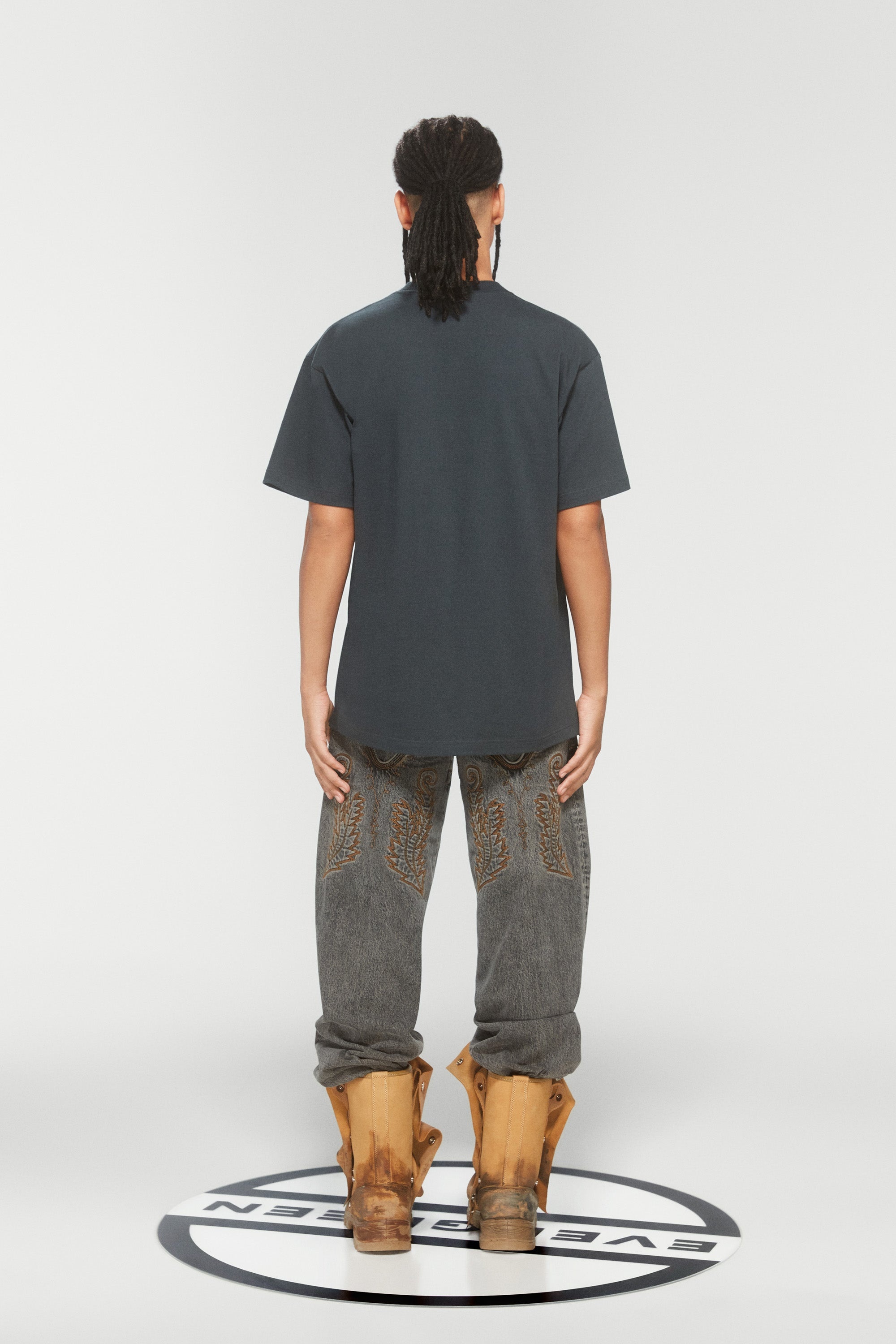 EVERGREEN PINCHED LOGO T-SHIRT - 4