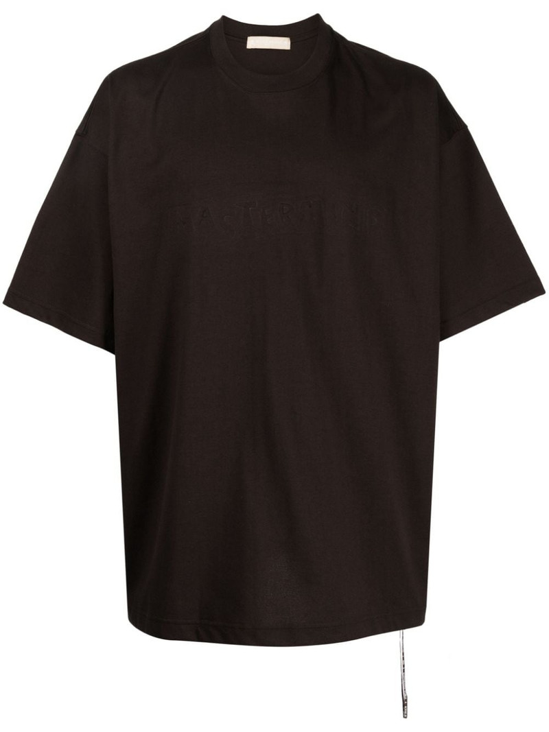 logo-print cotton T-shirt 1
