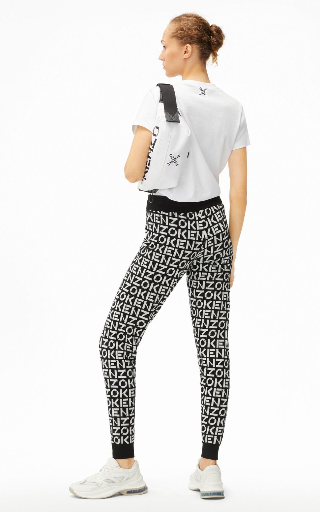 KENZO Sport monogram jogging trousers - 3