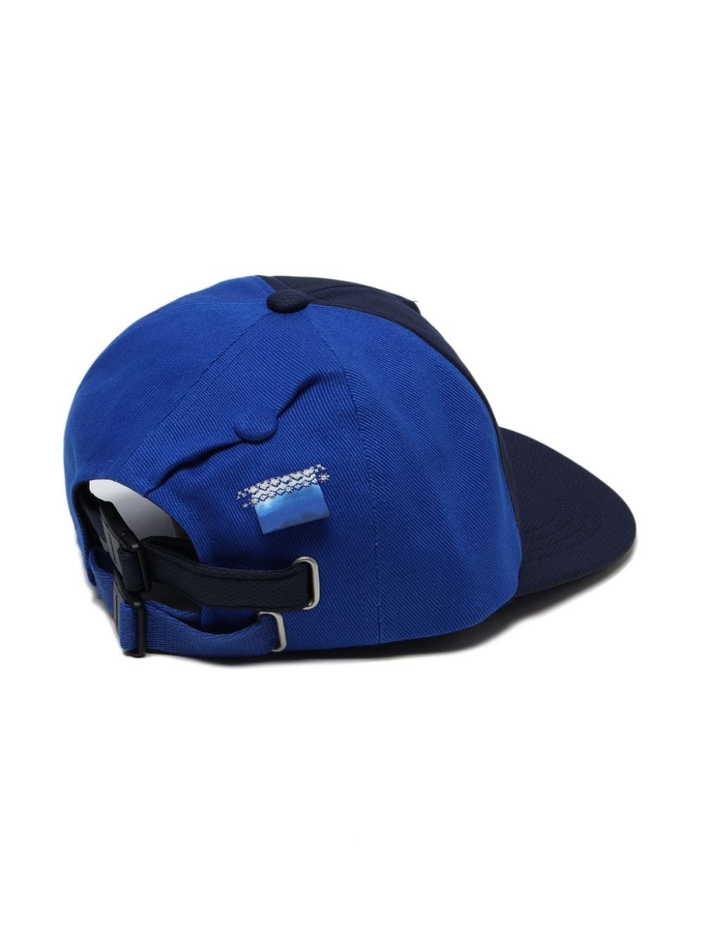 logo-embroidered two-tone cap - 3