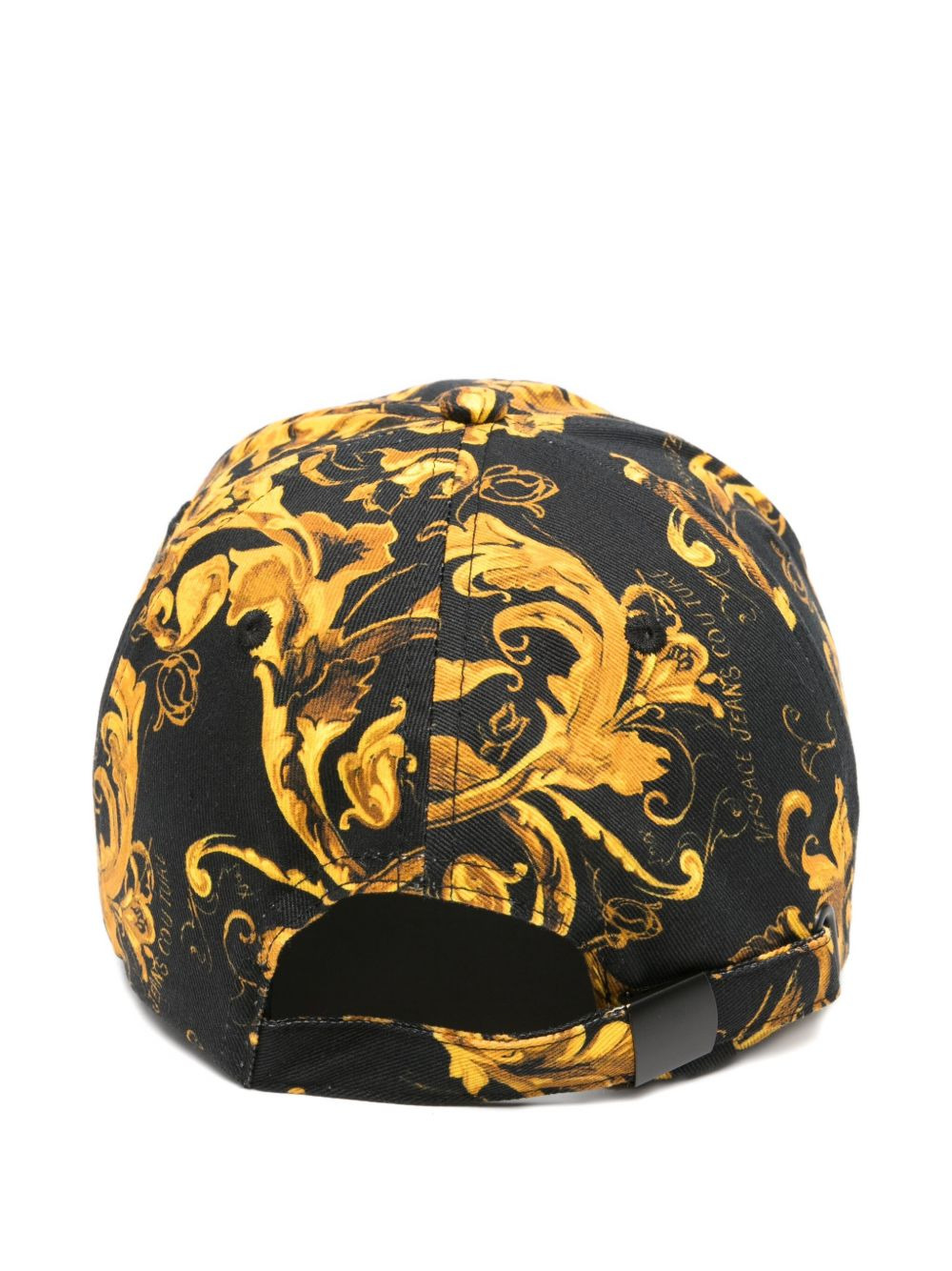 baroque-print baseball cap - 2