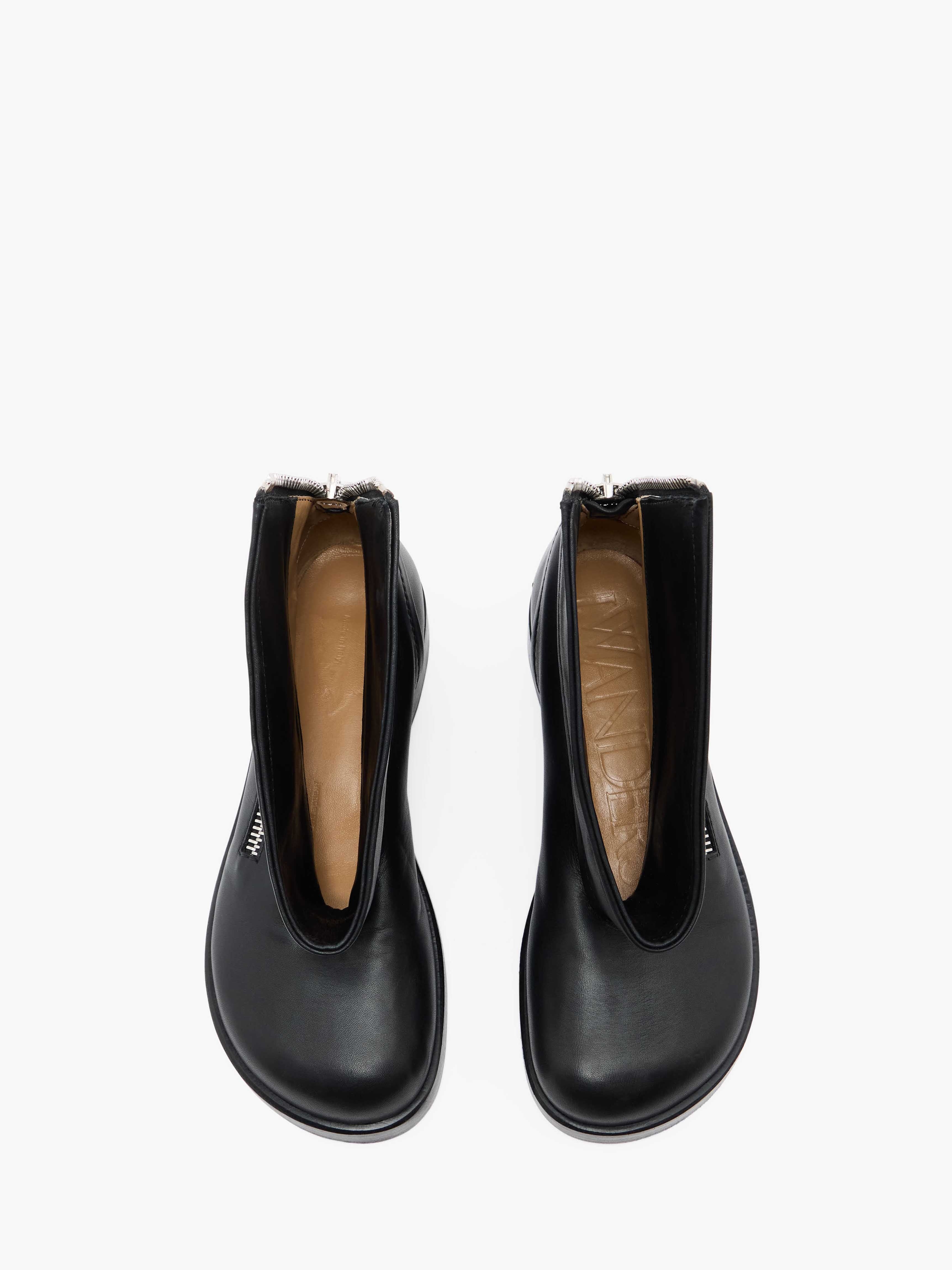 BIKER BOOT - LEATHER ANKLE BOOT - 4