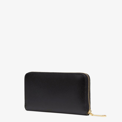 FENDI Black leather wallet outlook