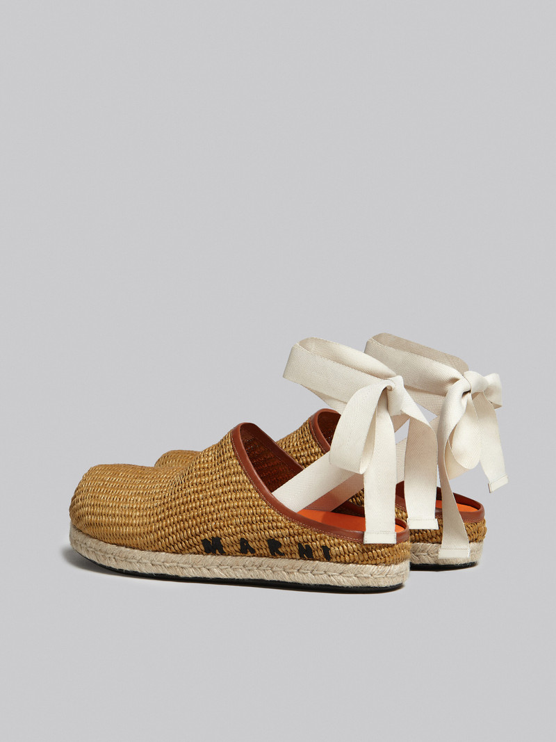 Marni NATURAL RAFFIA FUSSBETT SABOT outlook