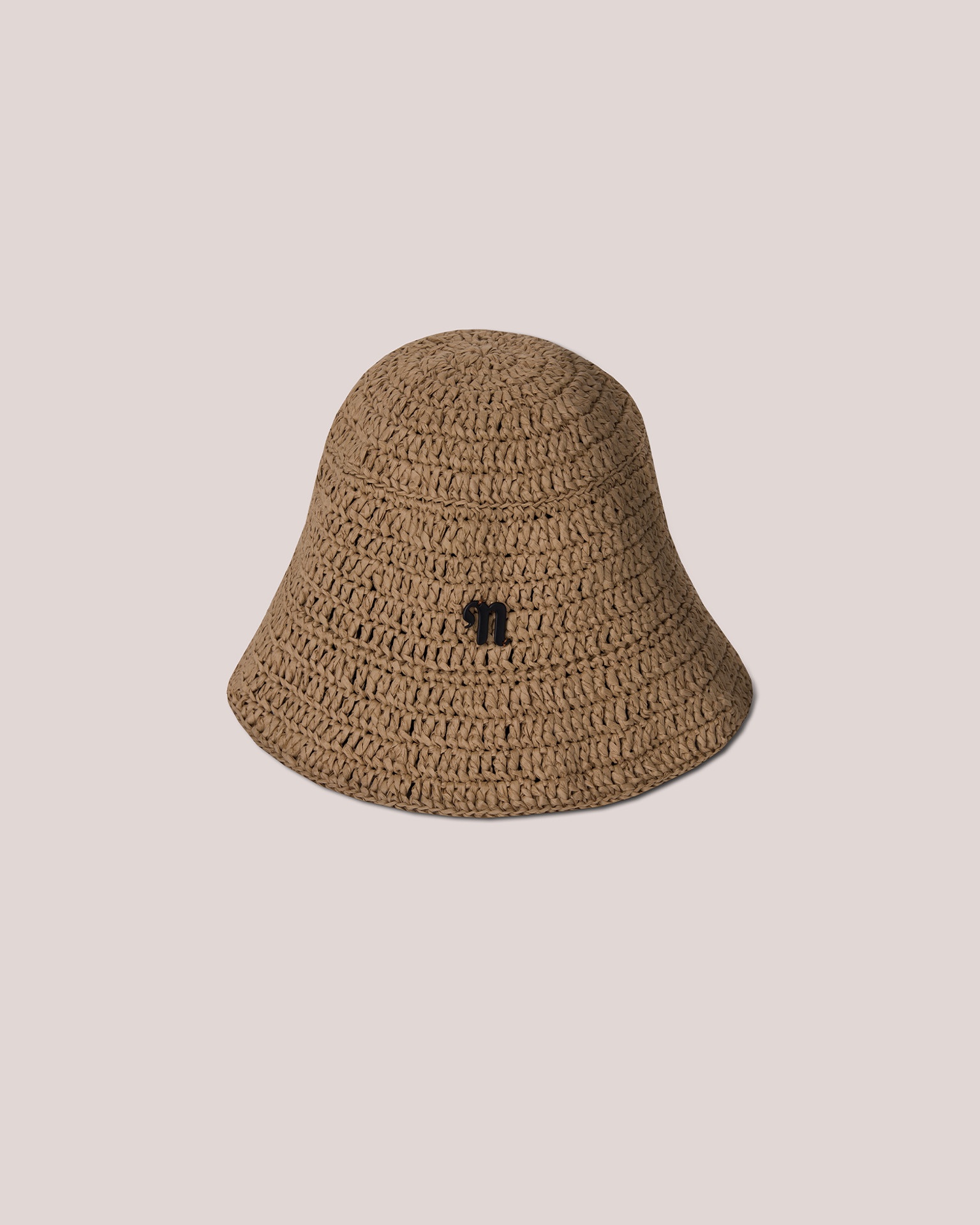 DUNIA - Raffia woven hat - Beige - 1