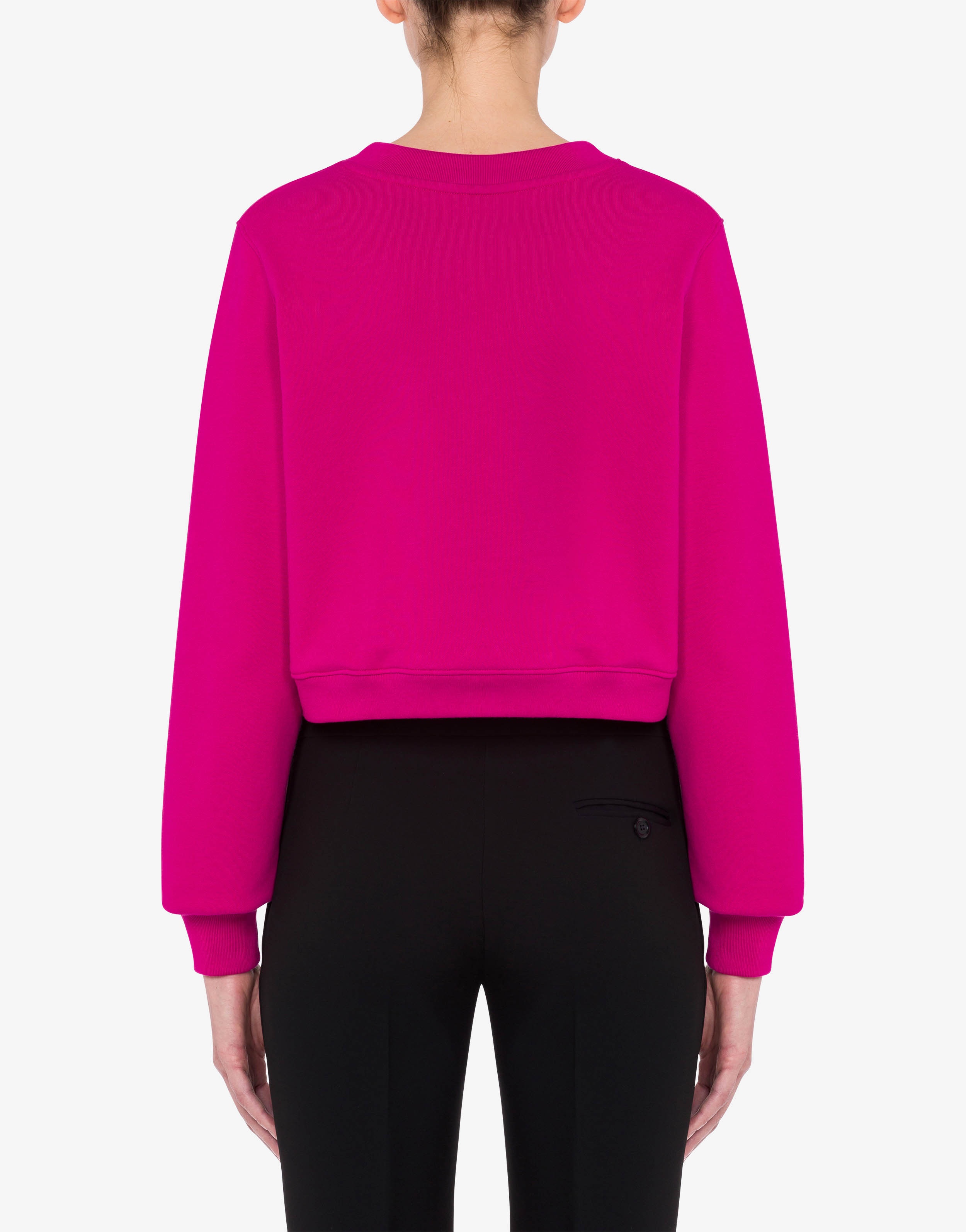 TEDDY EMBROIDERY ORGANIC COTTON SWEATSHIRT - 3