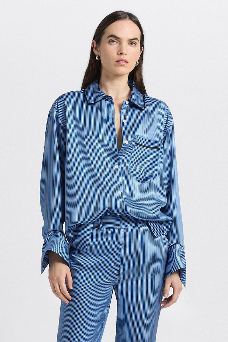 LORINA SHIRT WITH PIPING 1