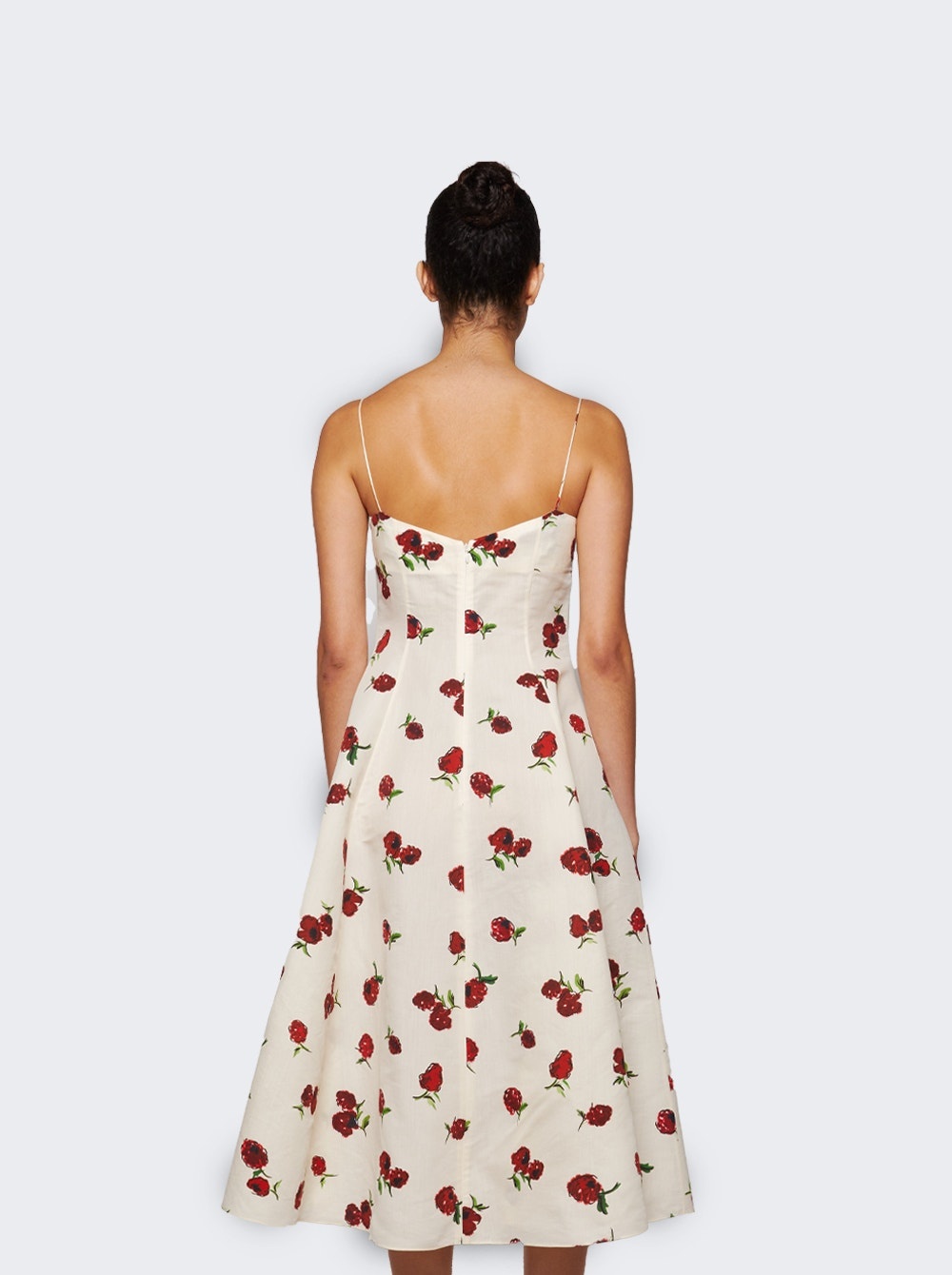 Isabella Dress Rasberry And Cream - 4