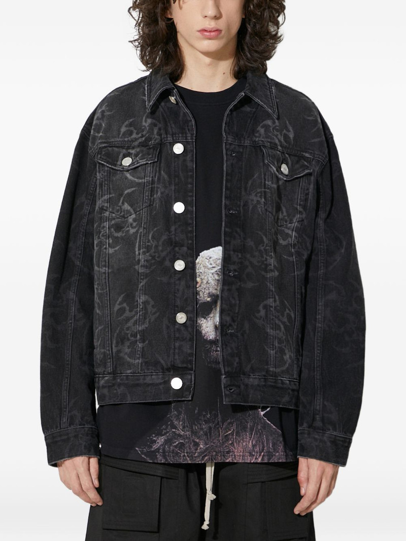 patterned shirt jacket 1