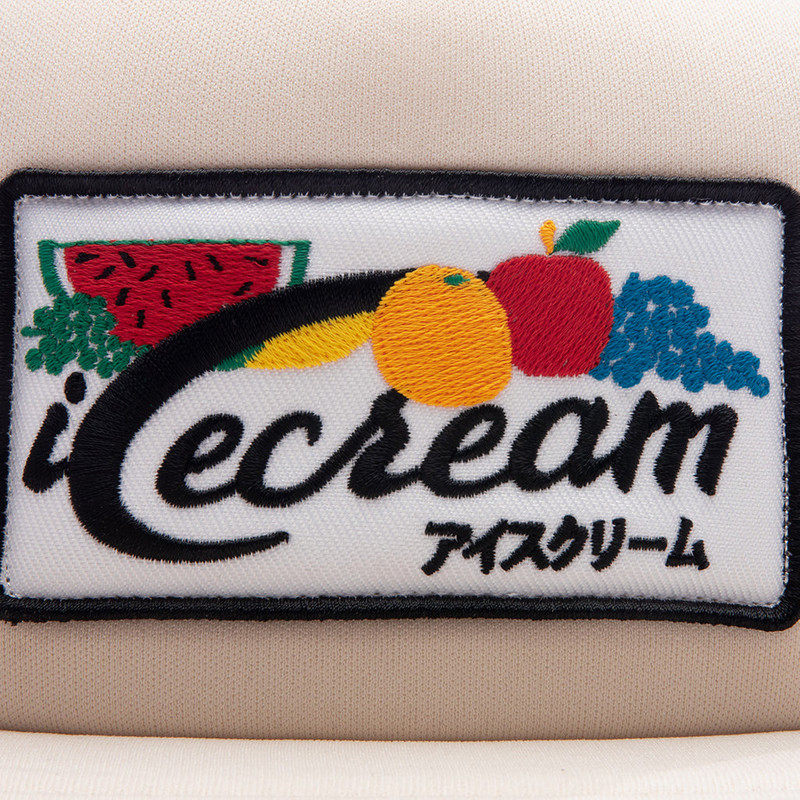 ICECREAM SQUEEZE TRUCKER HAT - WHITE outlook