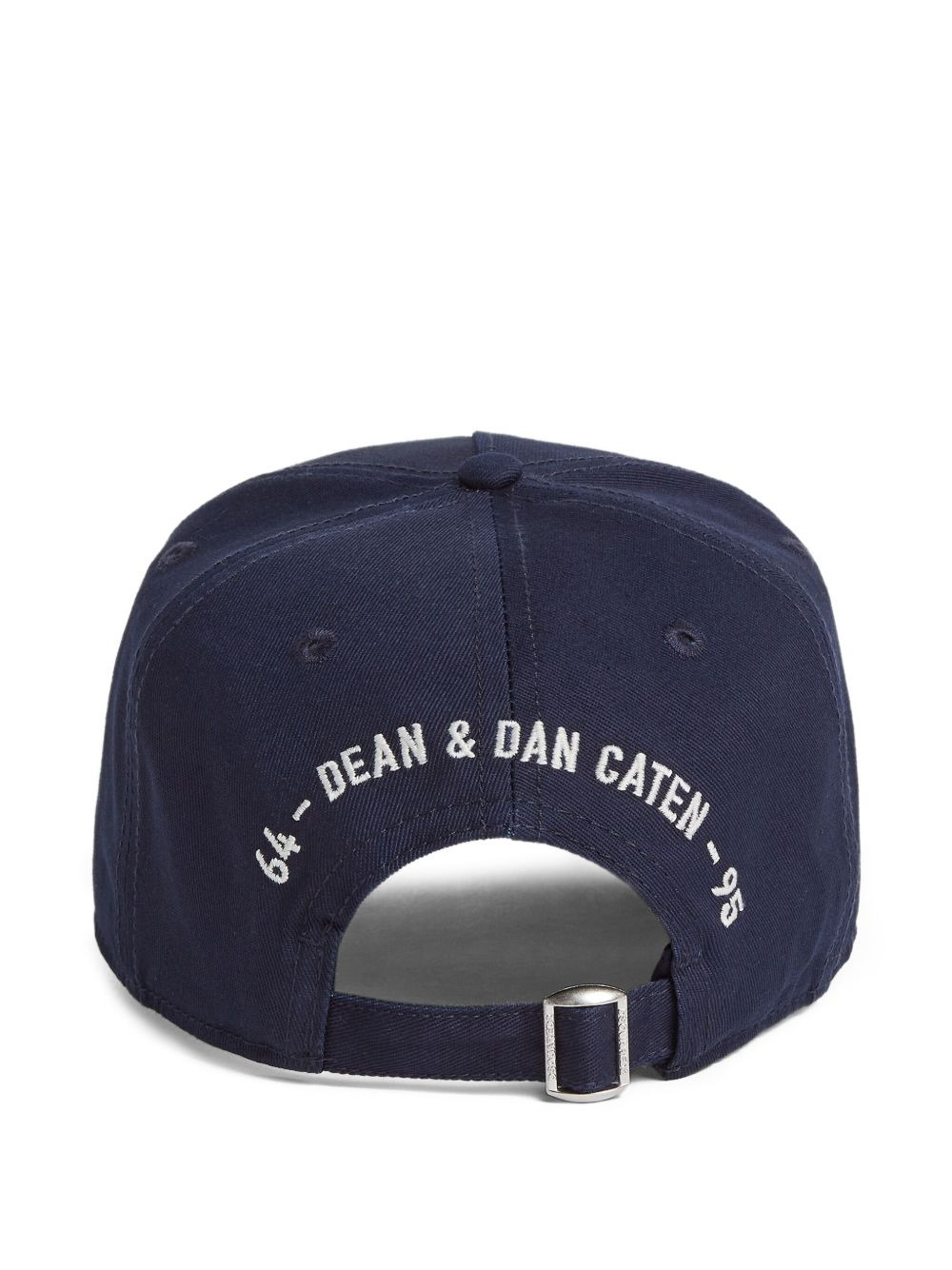 crest-appliqué baseball cap - 2