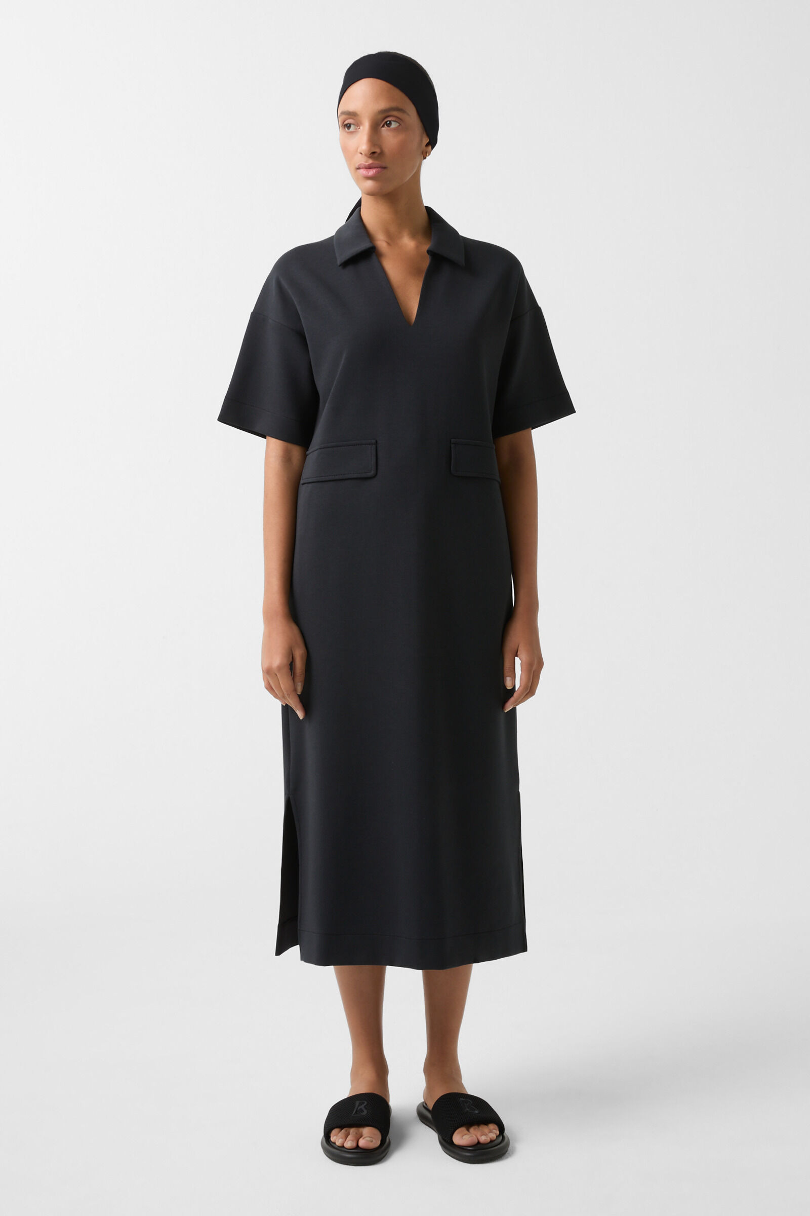 Jersey dress Fabiola in Black - 2