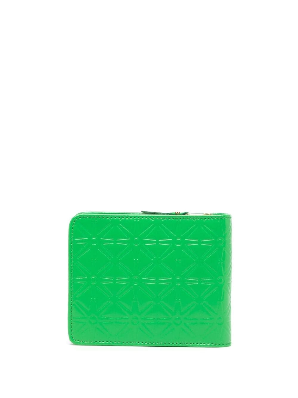 embossed leather wallet - 2