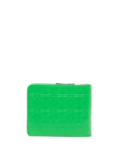 Comme Des Garçons embossed leather wallet outlook