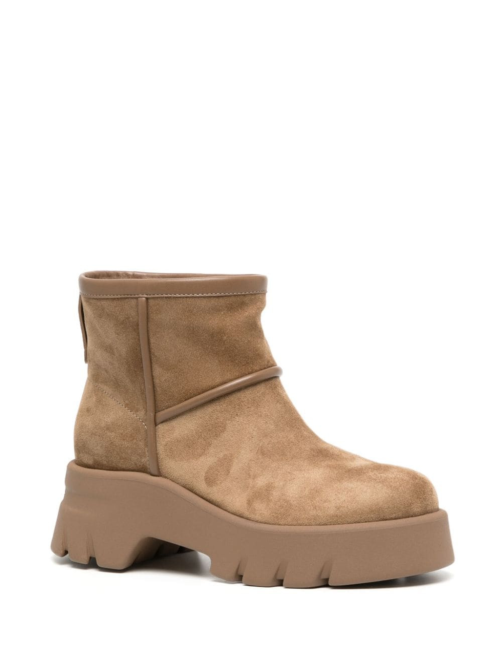 Gianvito Rossi Camel Boots - 4