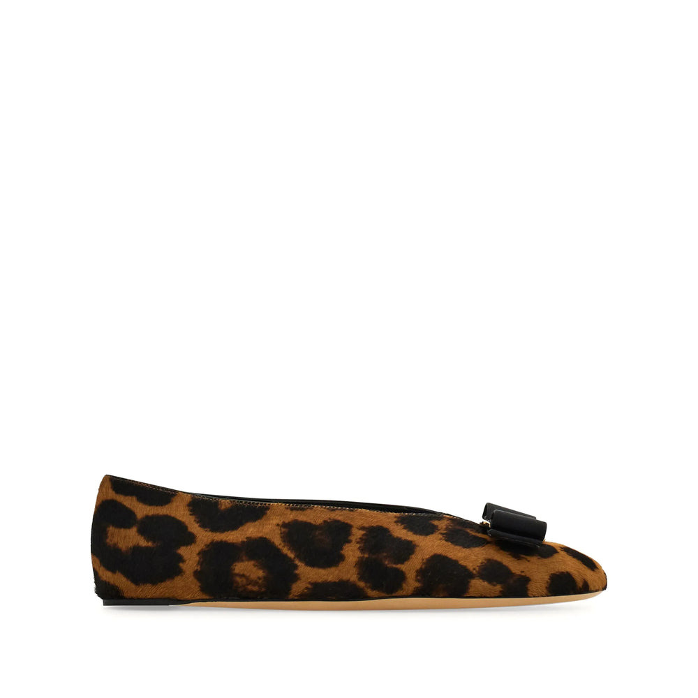 Ferragamo Brown Ballet Flats Women - 1