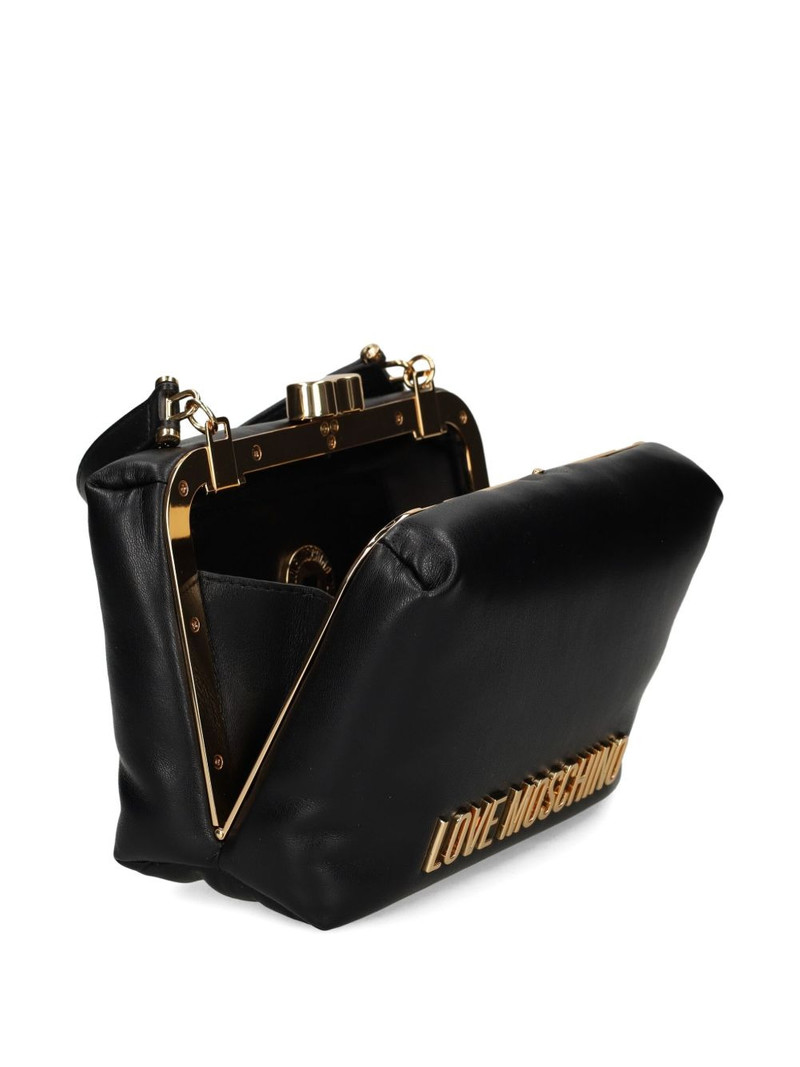 Moschino logo-lettering tote bag outlook