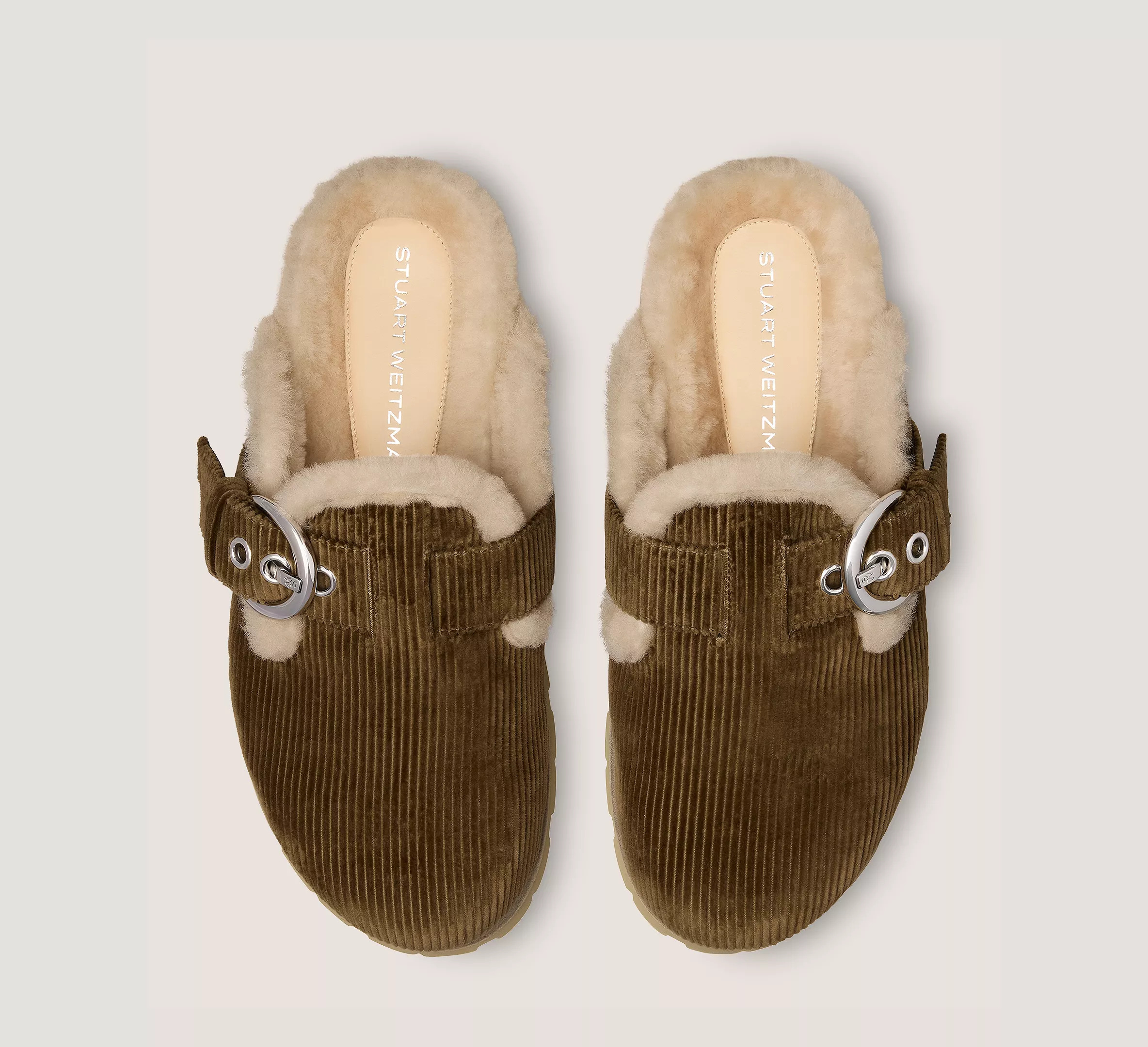 CHRYSTIE SHEARLING MULE - 4
