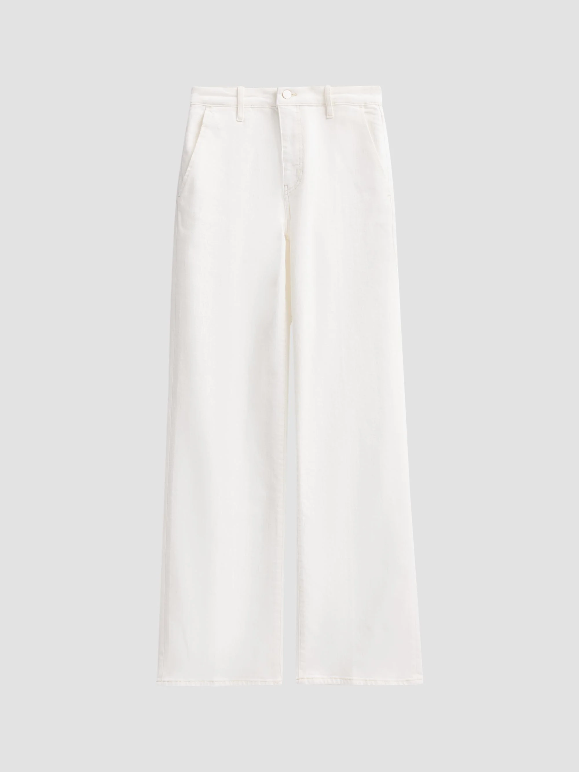 Women's The Straight Trousers - Natural Clean - 1