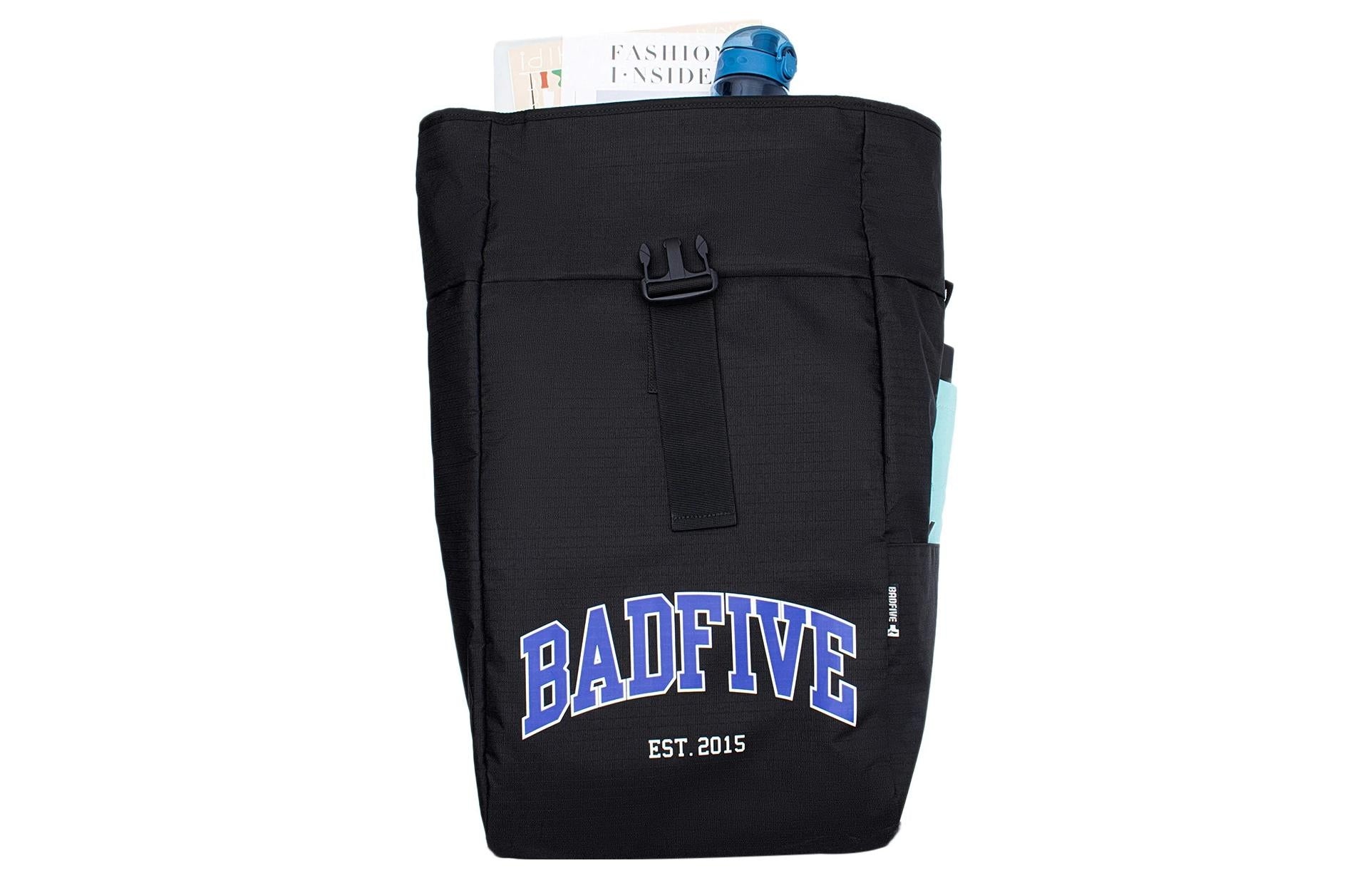 Li-Ning BadFive Logo Rucksack 'Black Blue' ABST067-2 - 5