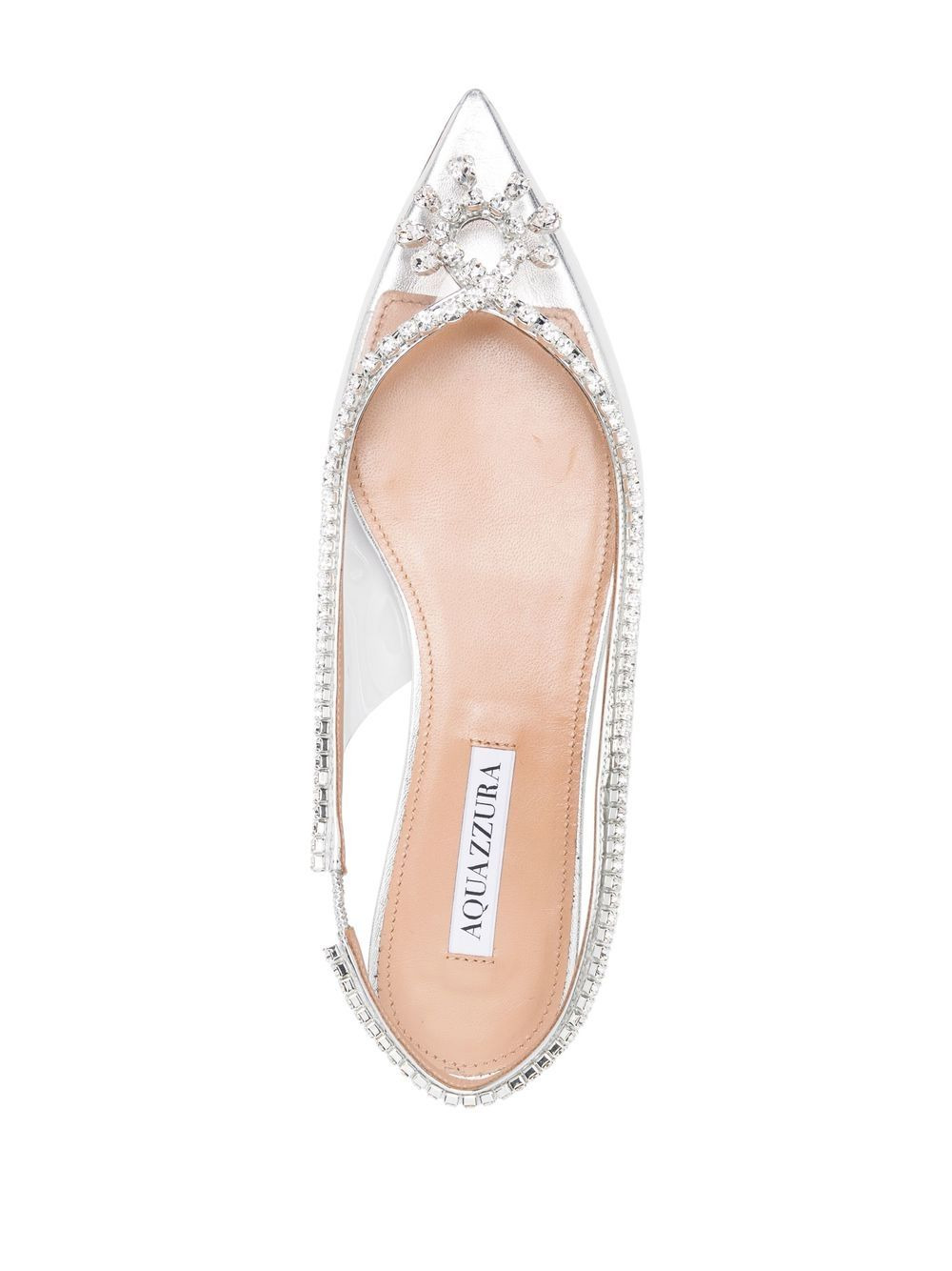 Seduction 20mm slingback ballerina shoes - 4