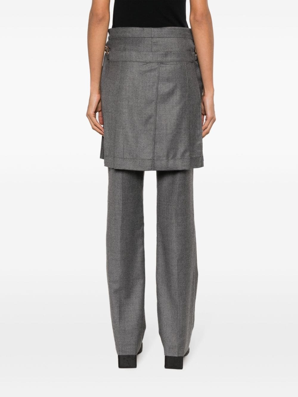 tailored skirt trousers - 4