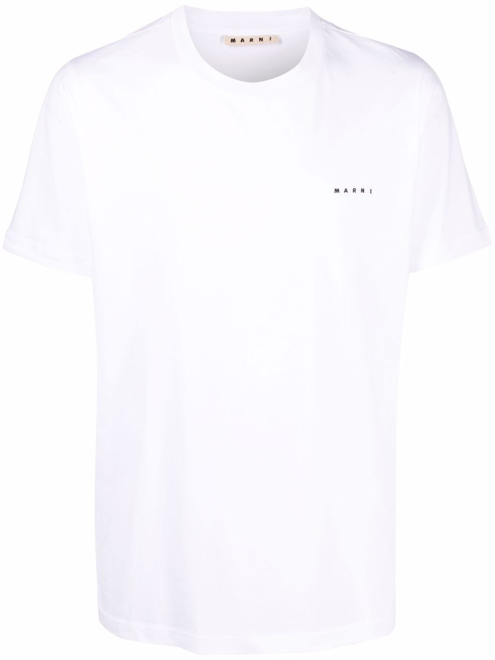 logo-embroidered T-shirt - 1