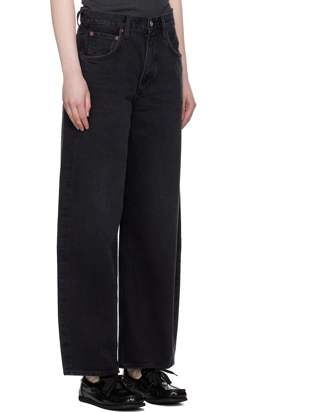 Black Low Curve Jeans - 2