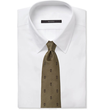 Alexander McQueen 8cm Silk-Jacquard Tie outlook