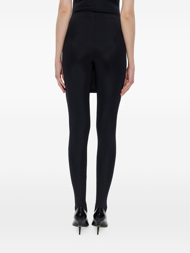 logo-embroidered leggings 4