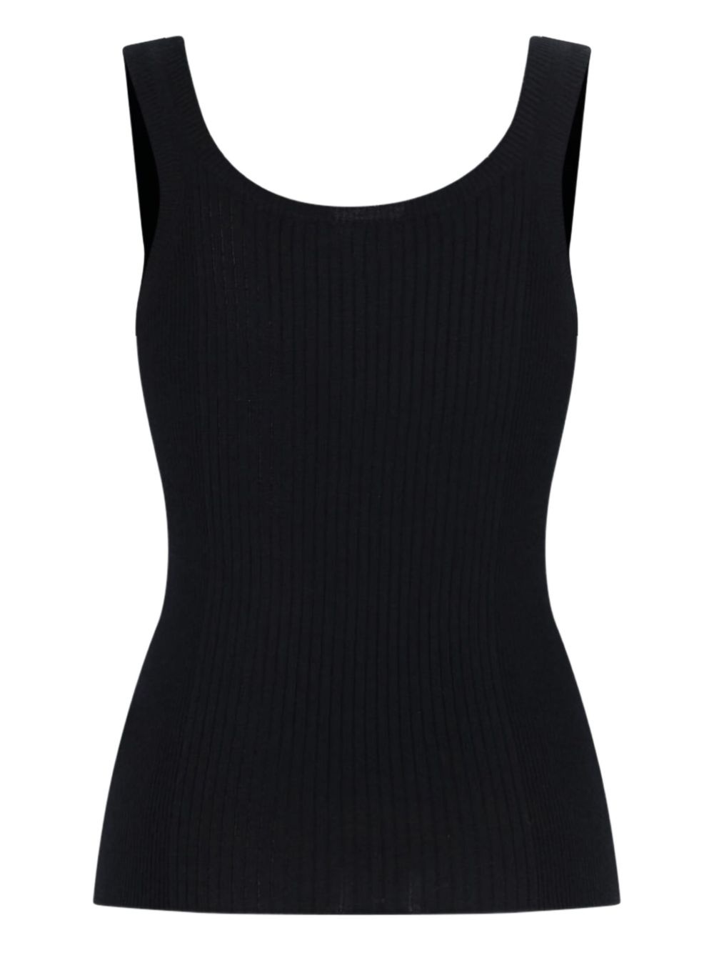 ribbed tank top - 2