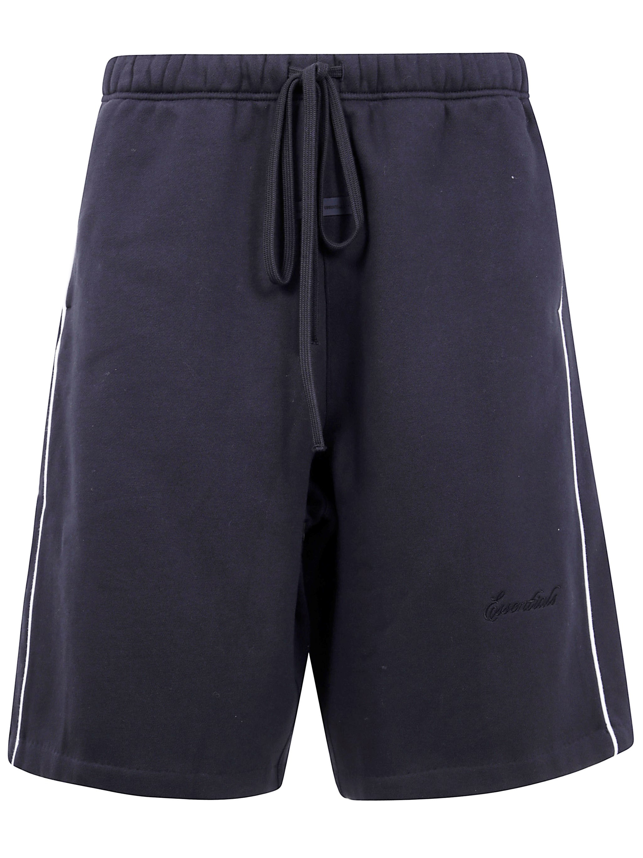 Introducing the BASKETBALL JERSEY SHORTS from FEAR OF GOD ESSENTIALS, a perfect blend of style and f - 1