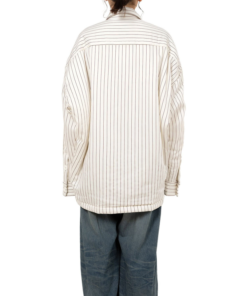 Stripe Puffer Shirt 5