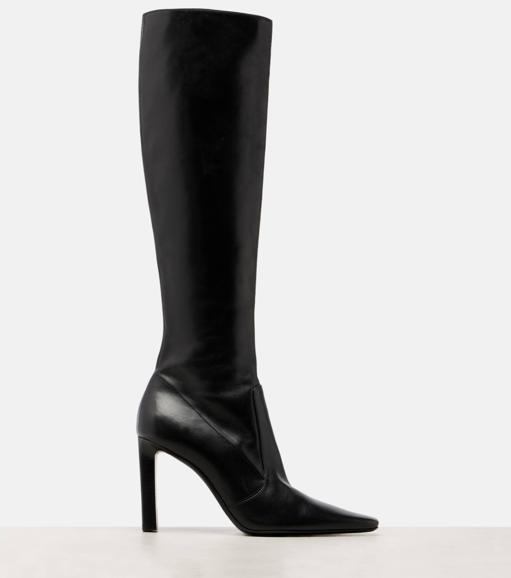 Francoise 95 leather knee-high boots - 4