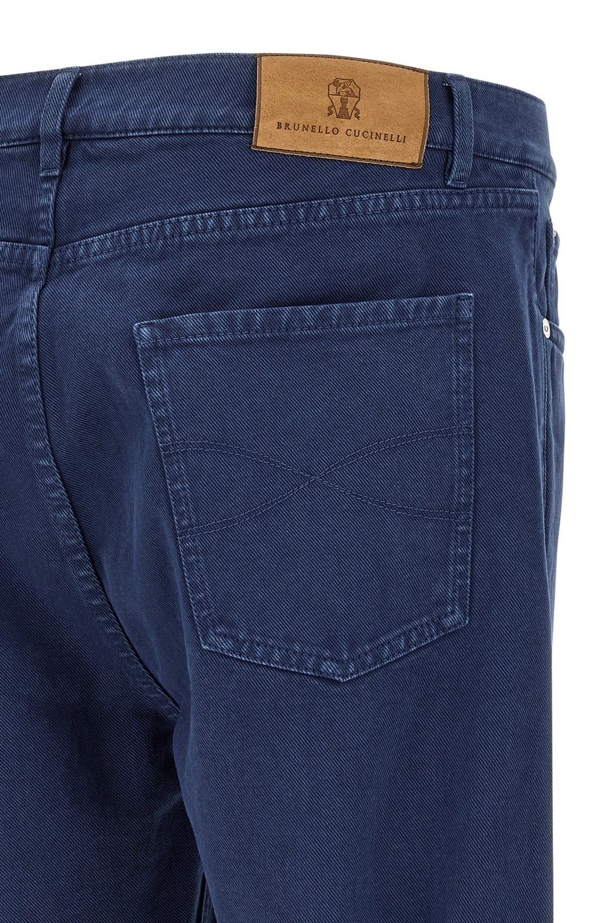 Garment-dyed denim jeans - 4
