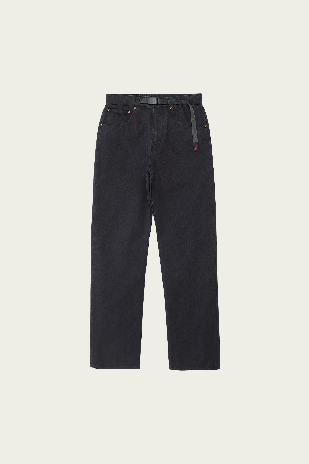 Japanese 5-Pocket Denim Pant - True Black - 1