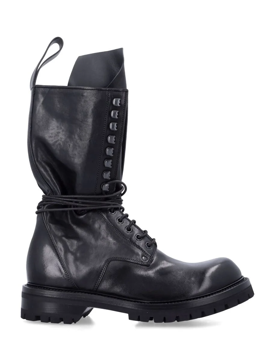 Rick Owens Army Laced Boot - 1